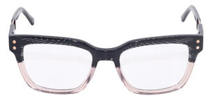 L.A.M.B. LA045 B41 BLACK GOLD EYEGLASSES FRAMES 52-18-140 AUTHENTIC